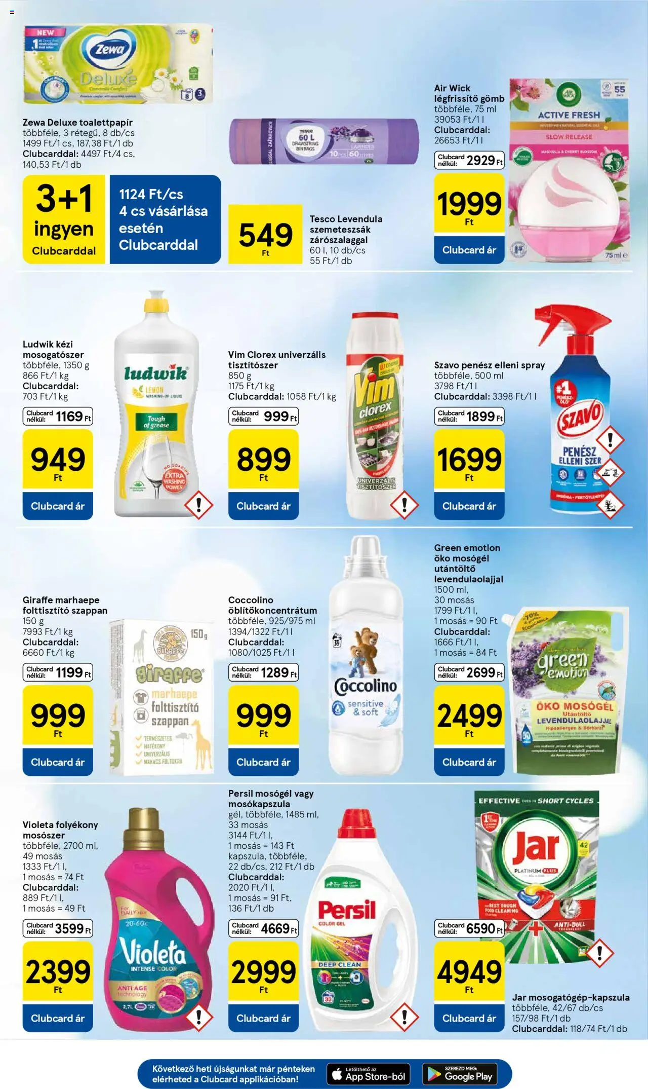 Tesco akciós ujság - amely érvényes a következő dátumtól: 25.09.2025 | Oldal: 27 | Termékek: Persil, Mosógél, Mosókapszula, Folttisztító