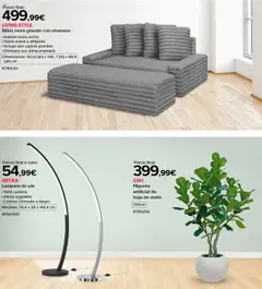 Costco catálogo │ válido desde el 03.07.2025 | Página: 3 | Productos: Lámpara de pie, Sofá, Sillón, Lámpara