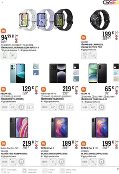 Senukai leidinys galioja nuo 02.10.2025 | Puslapis: 27 | Prekių: Planšetinis kompiuteris, Telefonas, Išmanusis telefonas, Kompiuteris