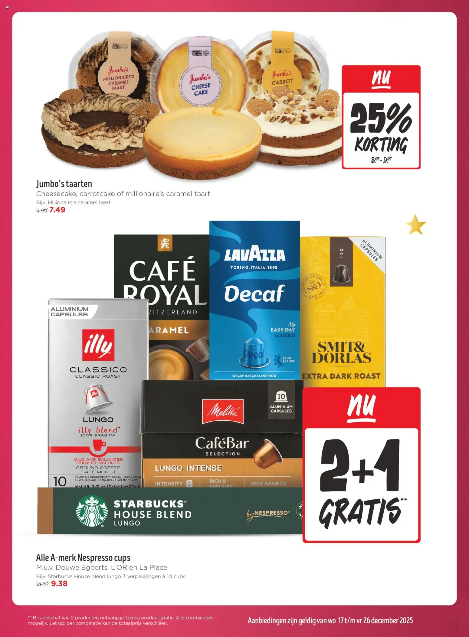 {H1} | Pagina: 17 | Producten: Taart, Lavazza, Cake, La