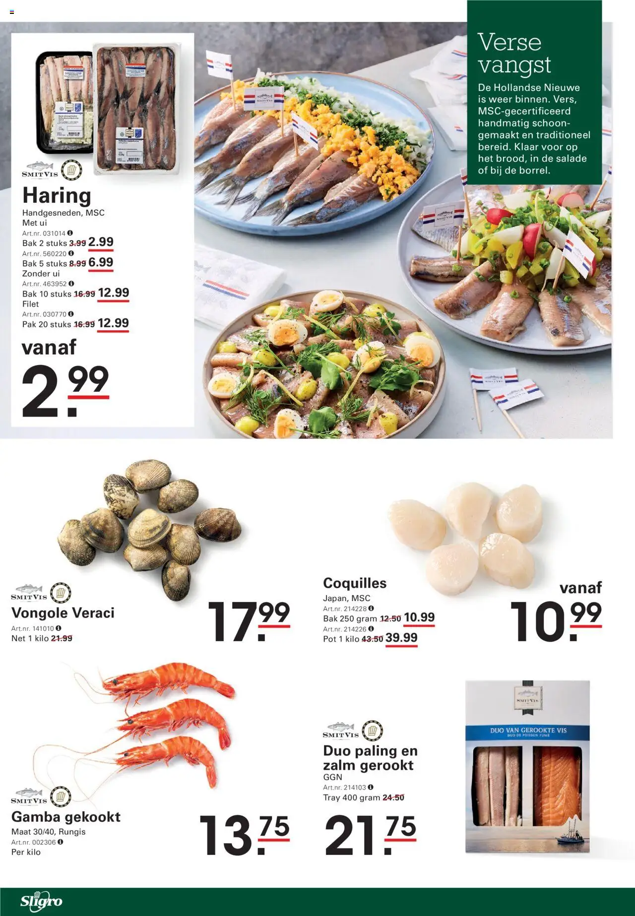  | Pagina: 6 | Producten: Ui, Vis, Pot, Salade