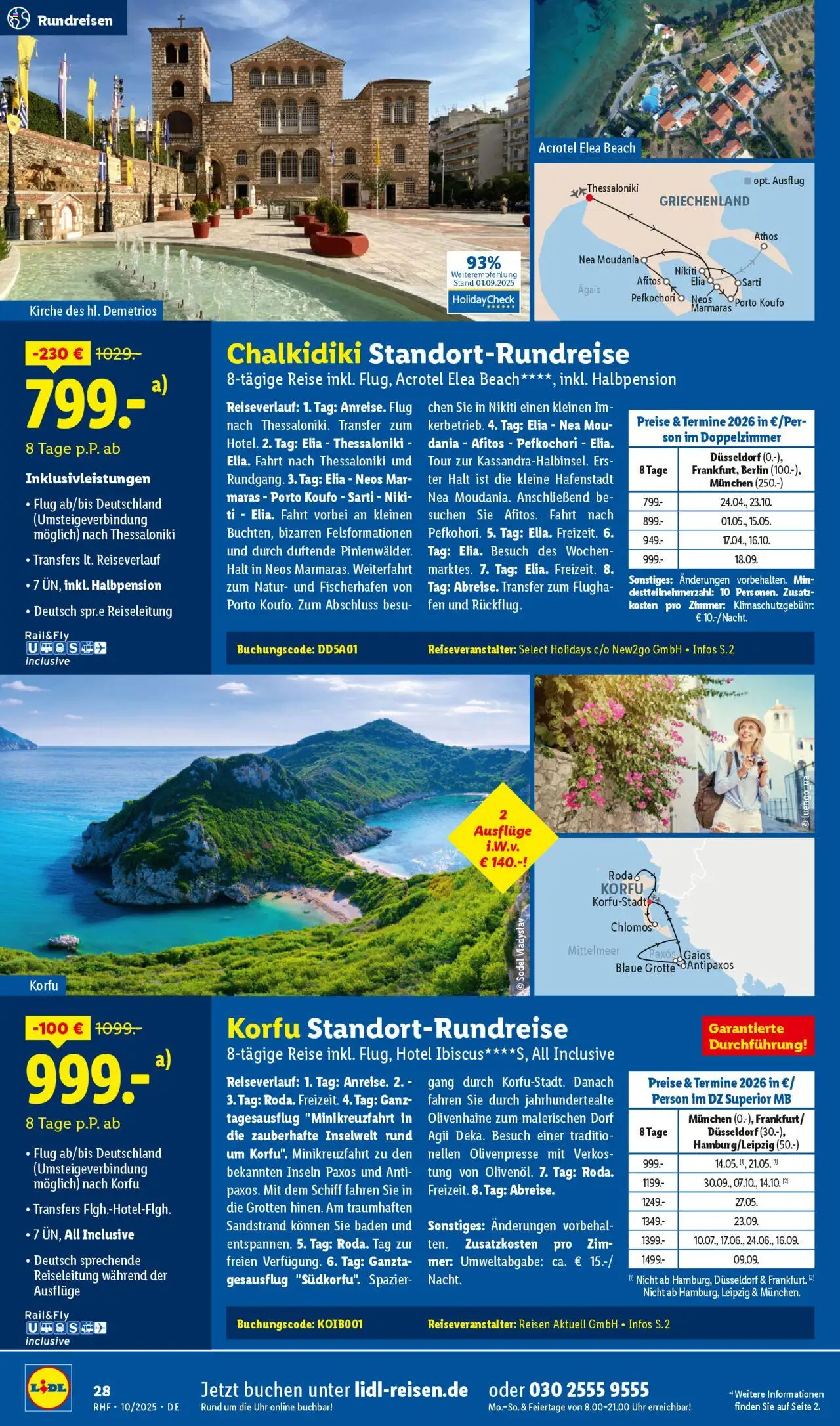 Lidl Reisen Prospekt 	 – gültig ab 26.09.2025 | Seite: 28 | Produkte: Uhr