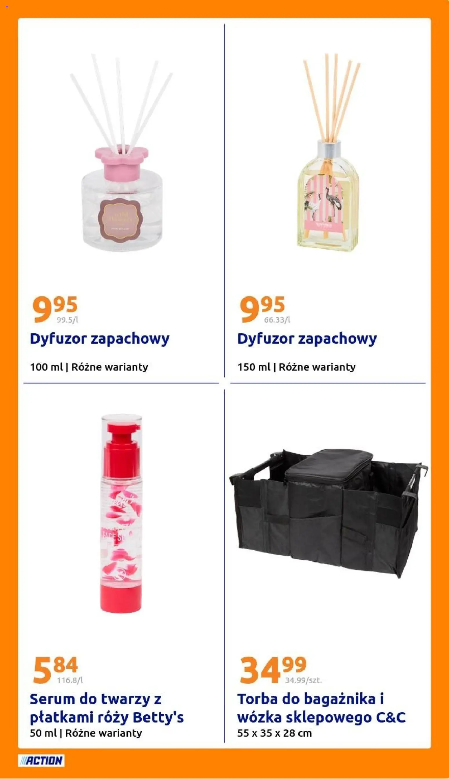 Action gazetka od 01.04.2026 | Strona: 29 | Produkty: Torba, Serum do twarzy