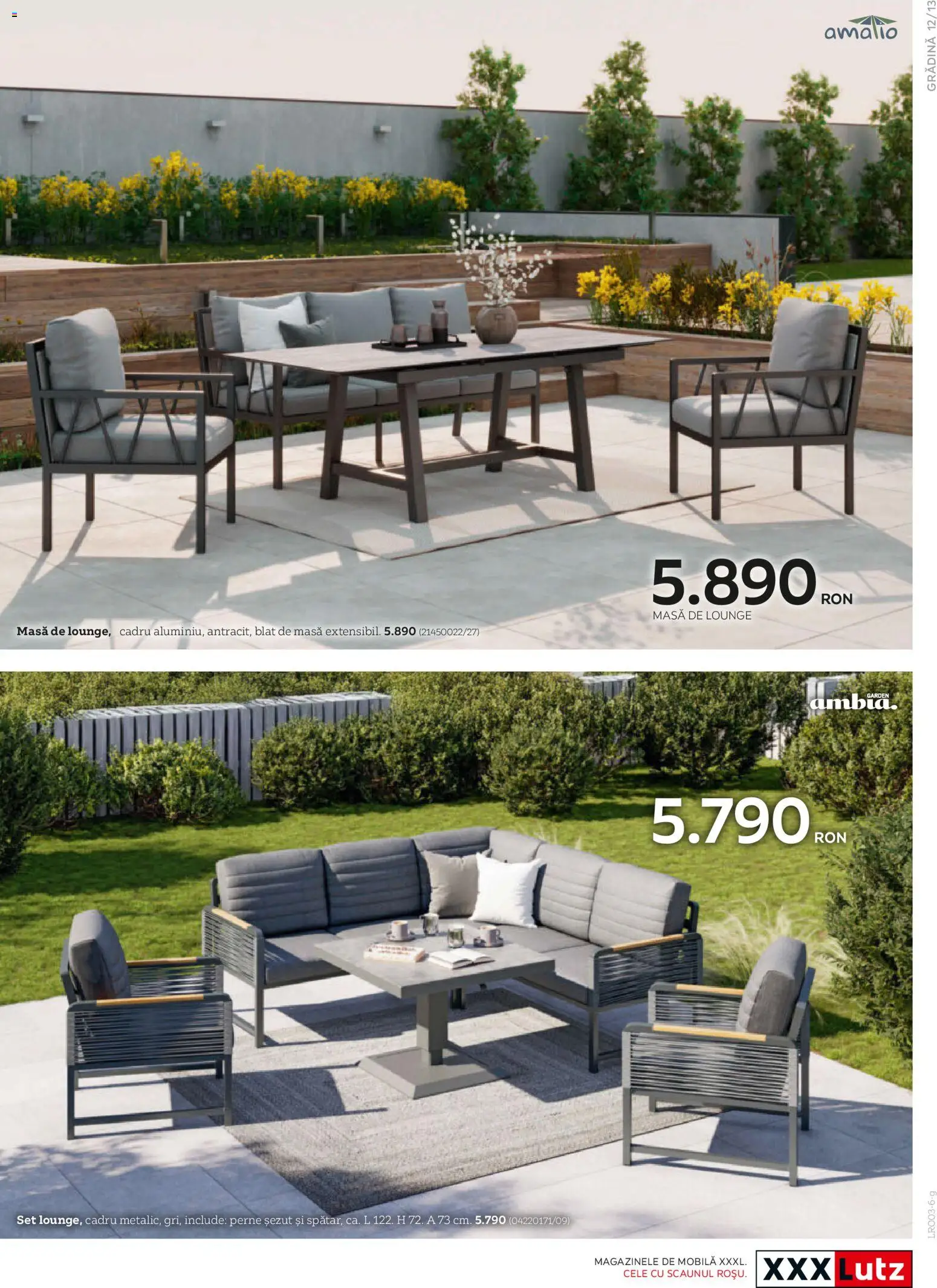 Noul catalog XXXLutz – valabil de la 09.03.2026 | Pagină: 13 | Produse: Masă