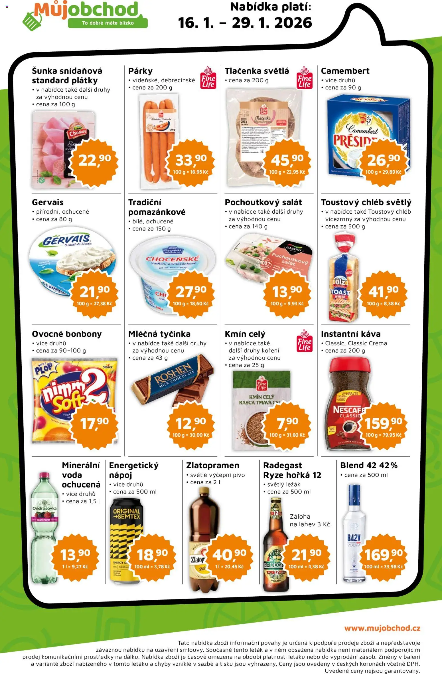 Můj obchod leták od 16.01.2026 | Strana: 2