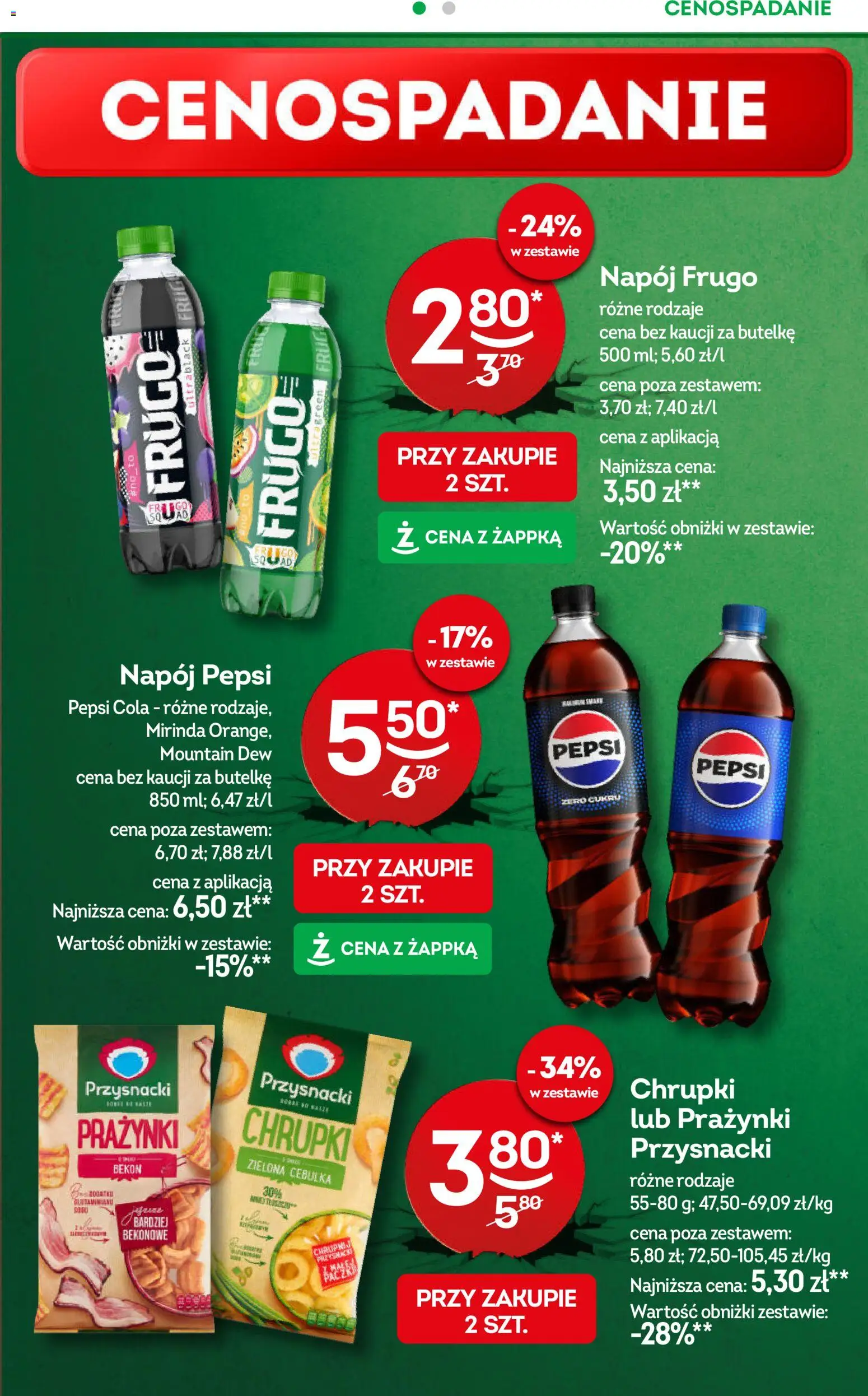 Żabka Black Friday od 19.11.2025 | Strona: 6 | Produkty: Chrupki, Bekon, Pepsi