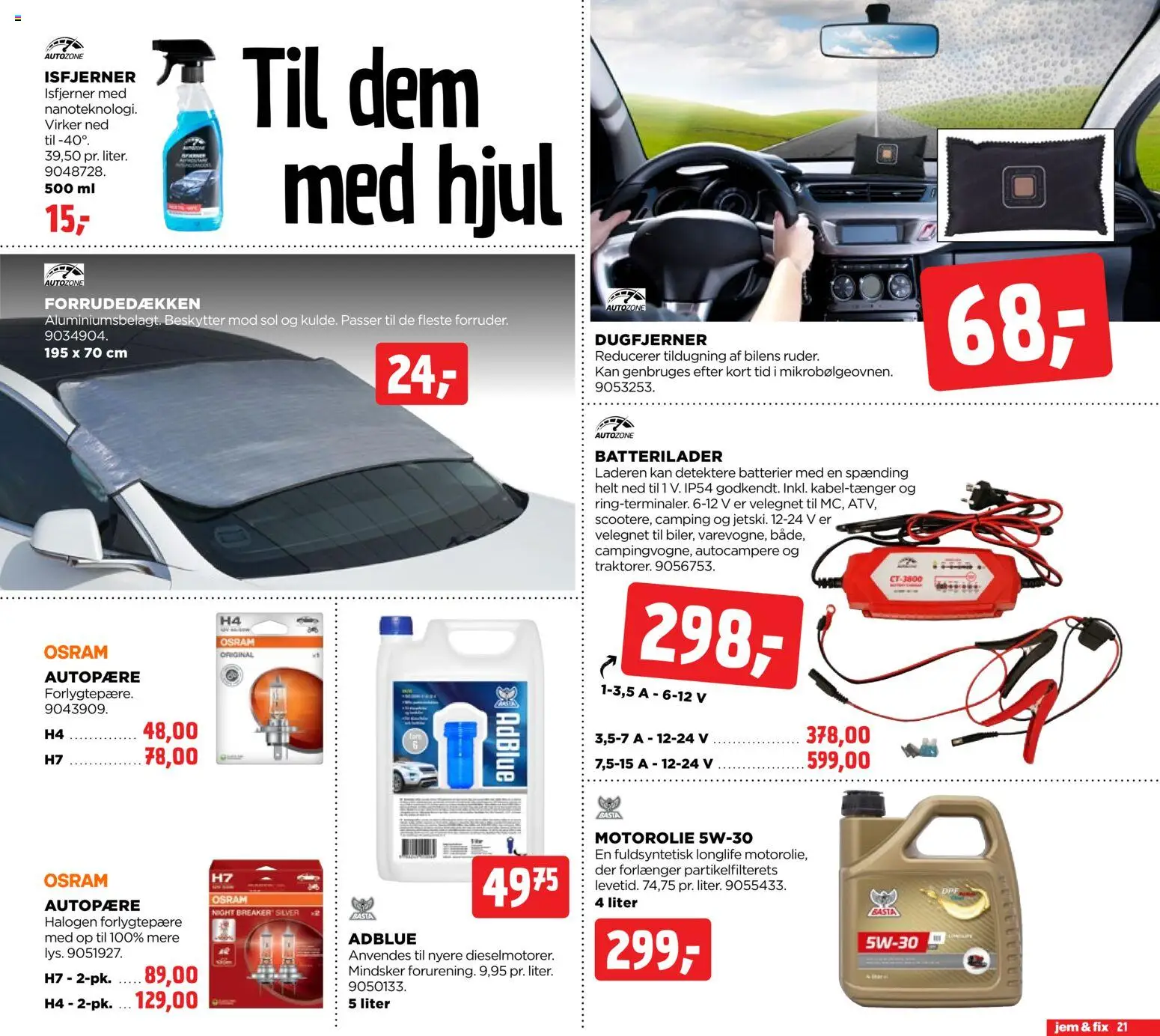 Jem & fix tilbudsavis – gyldig fra 07.12.2025 | Side: 21 | Produkter: Batterier