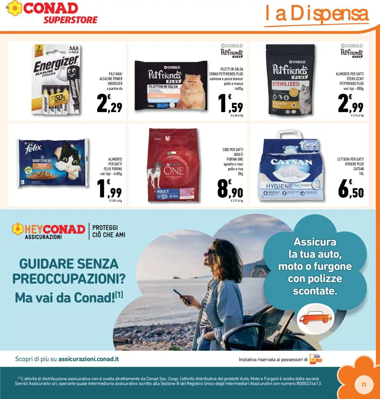 Volantino Conad del 10.09.2025 | Pagina: 21 | Prodotti: Salmone, Riso, Pesce, Salsa