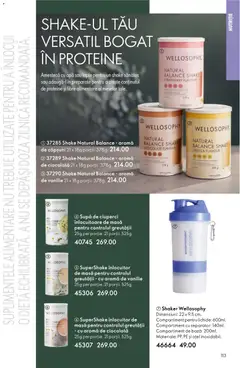 Ofertele Oriflame valabile de la 23.12.2025 | Pagină: 113 | Produse: Masă, Ciuperci, Lapte, Căpșuni