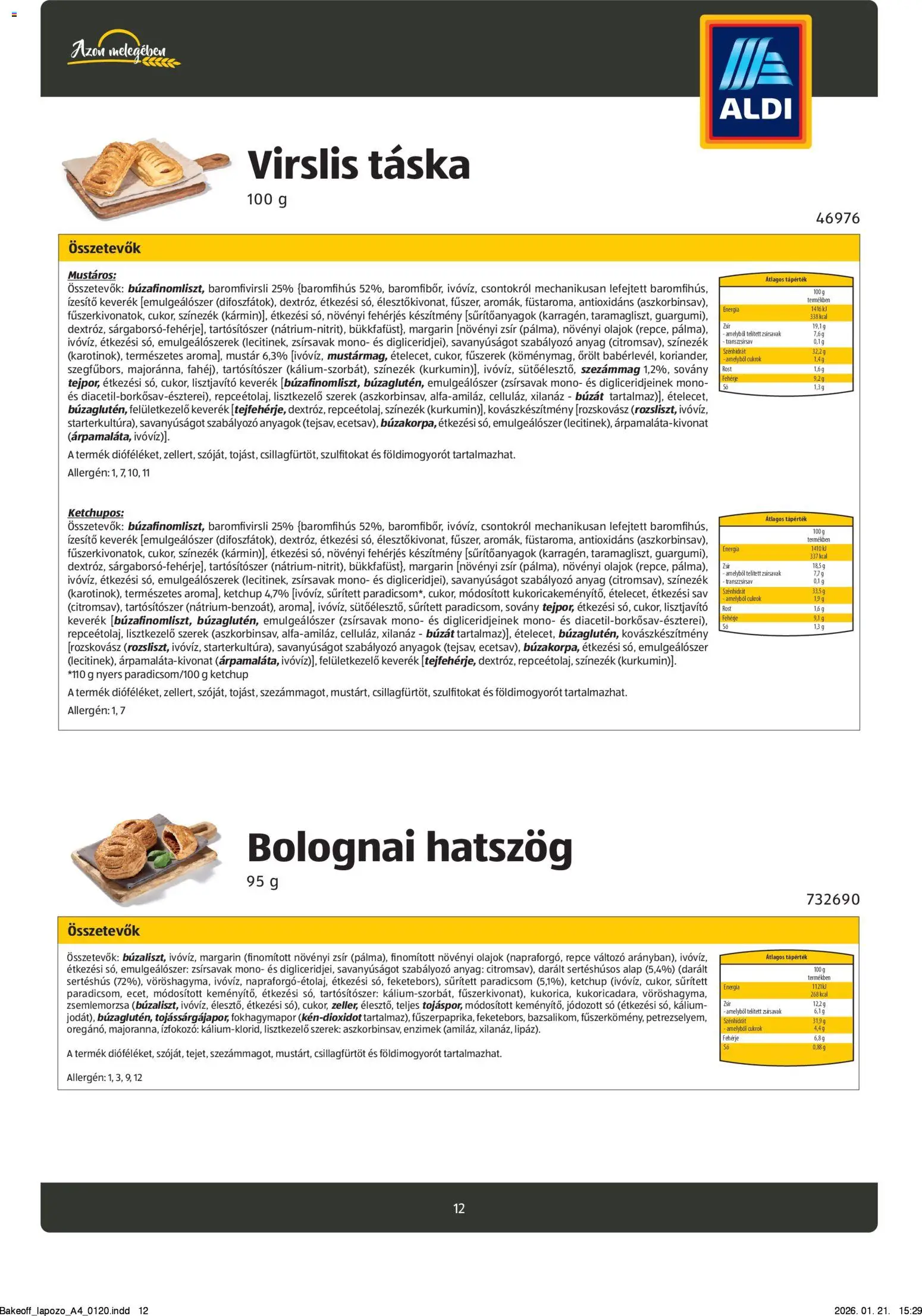 Aldi akciós ujság - amely érvényes a következő dátumtól: 26.08.2024 | Oldal: 12 | Termékek: Margarin, Reszelt sajt, Sajt, Pogácsa