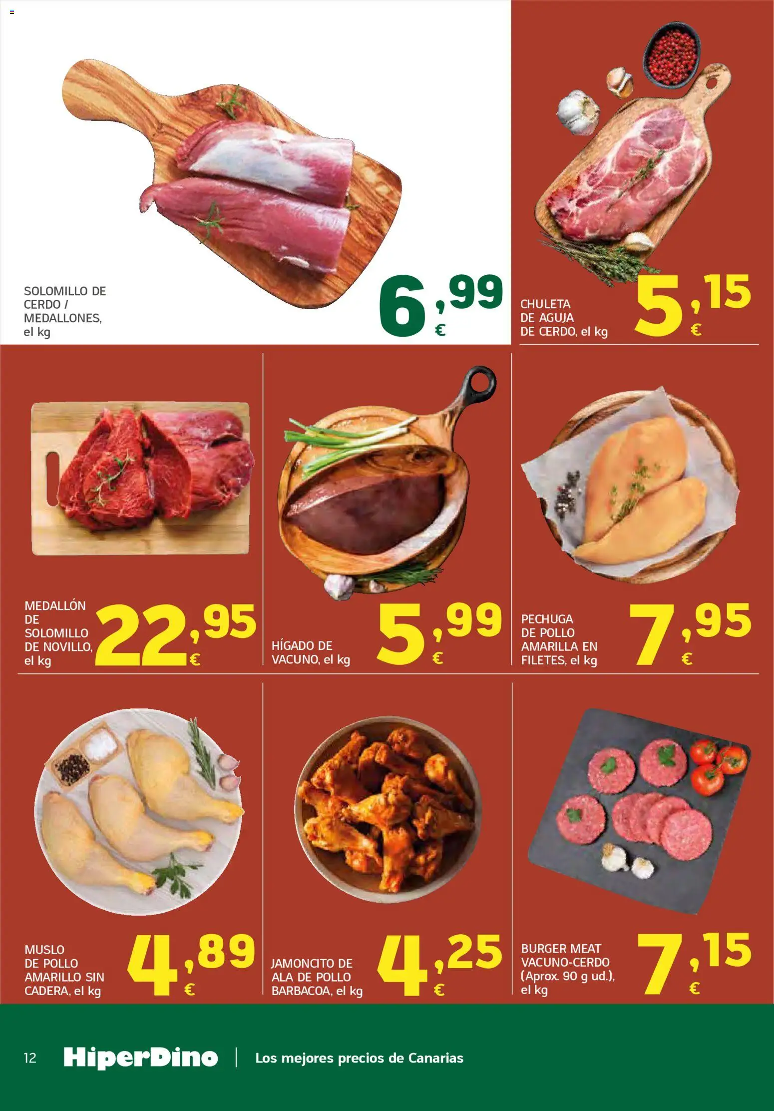 HiperDino folleto │ válido desde el 23.04.2026 | Página: 12 | Productos: Cerdo