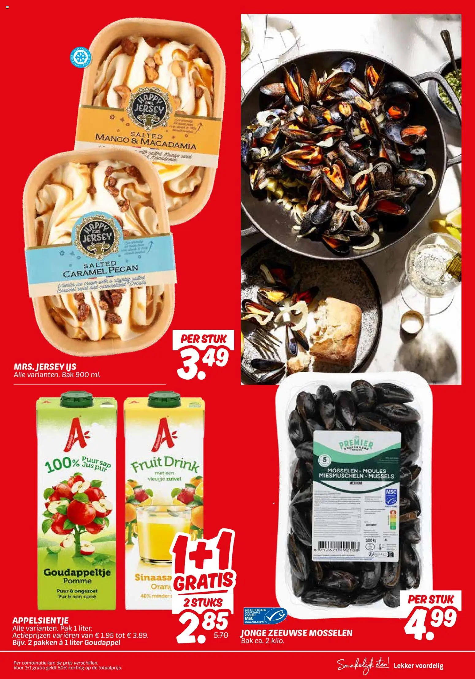 {H1} | Pagina: 29 | Producten: Kan, Mosselen, Fruit, Mango