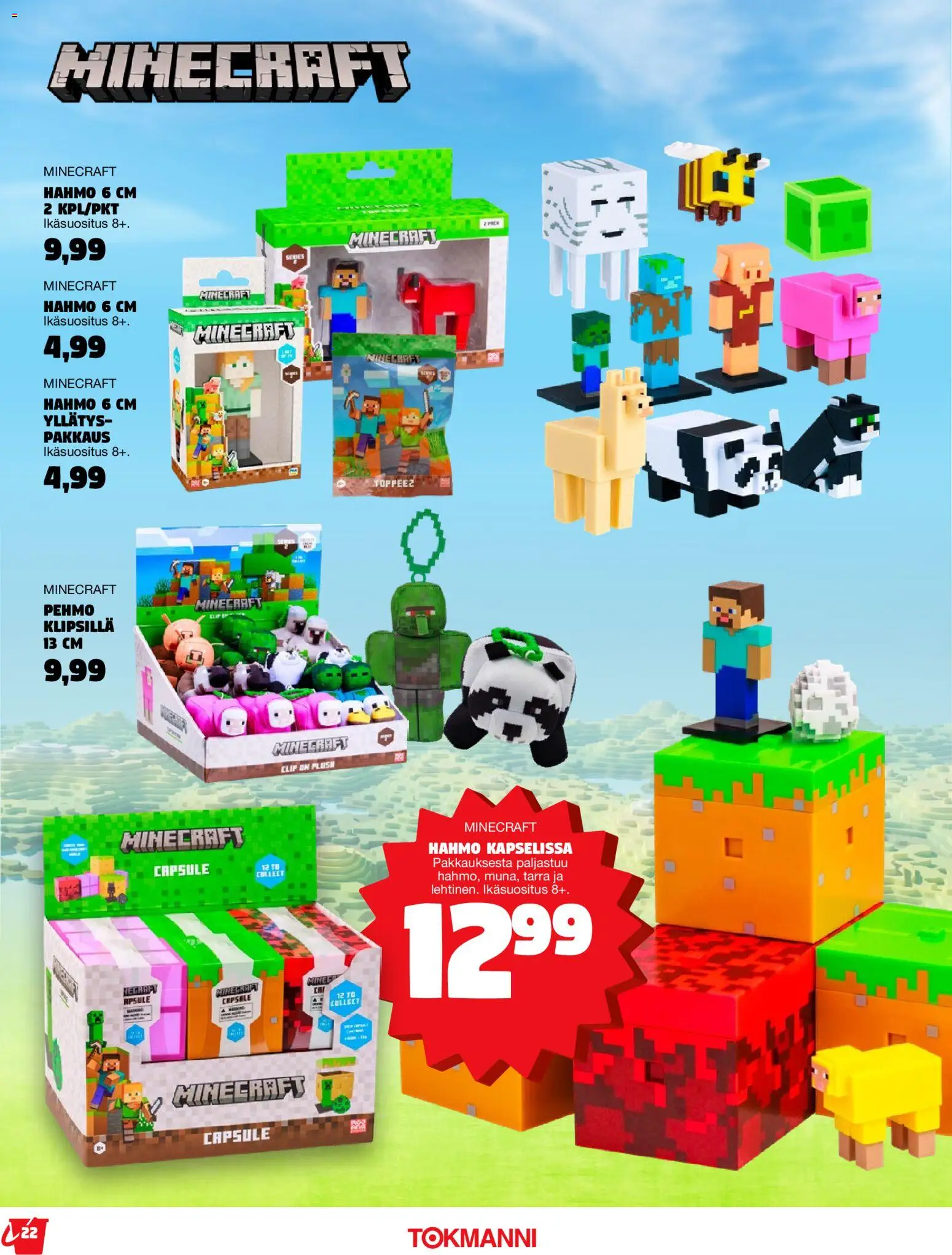 Tokmanni - Kesälelukuvasto 2026 – voimassa 27.04.2026 alkaen | Sivu: 22