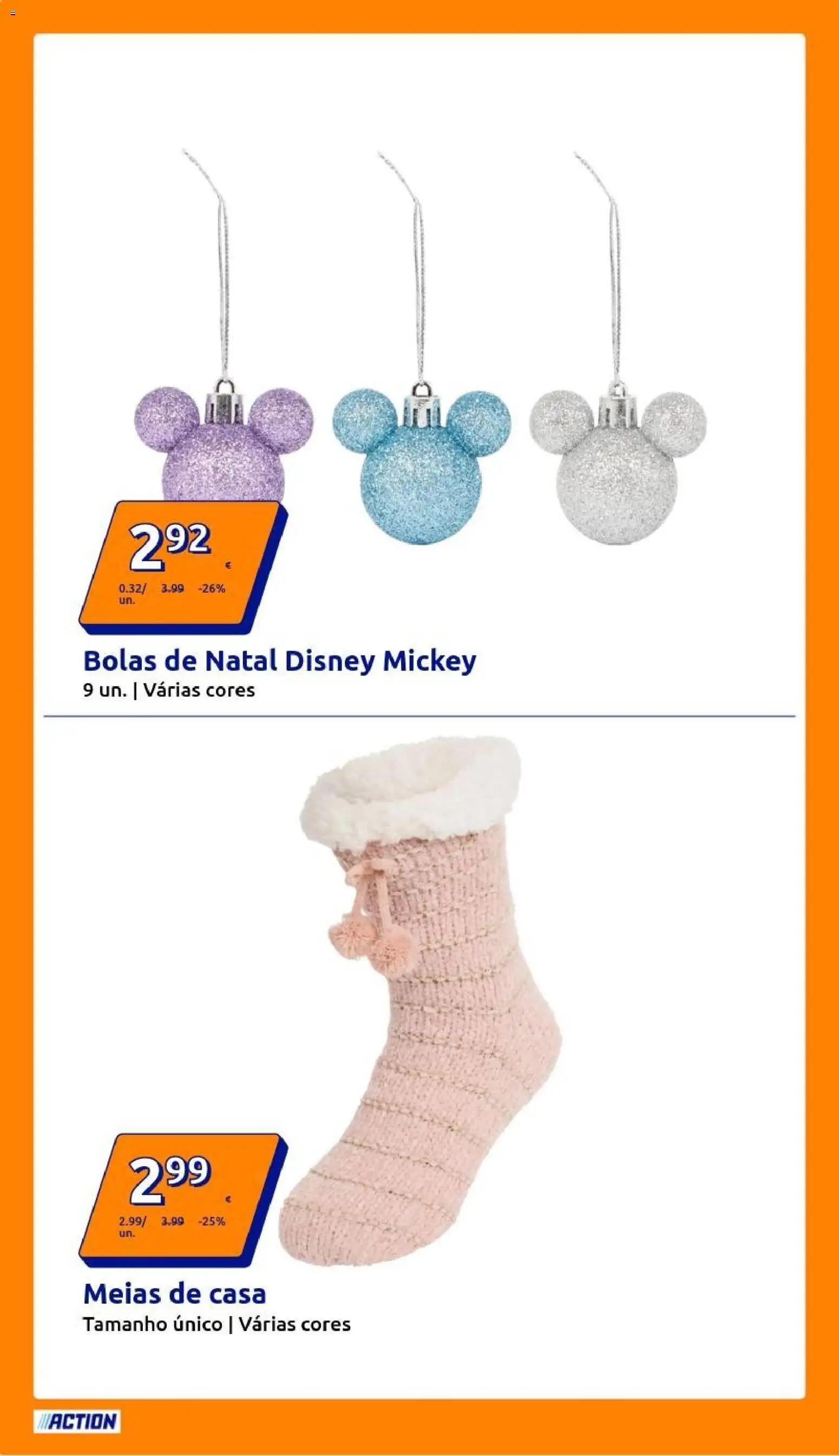 Action - Action PT week 45 2025 │ válido de 05.11.2025 | Página: 14 | Produtos: Meias