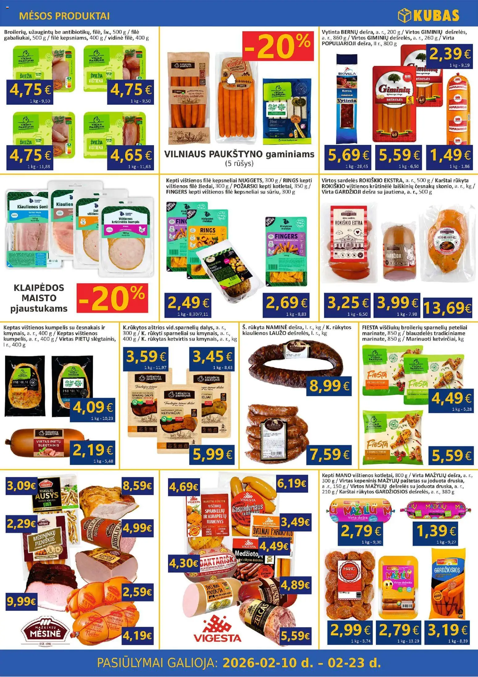 Kubas akcijos nuo 10.02.2026 | Puslapis: 2