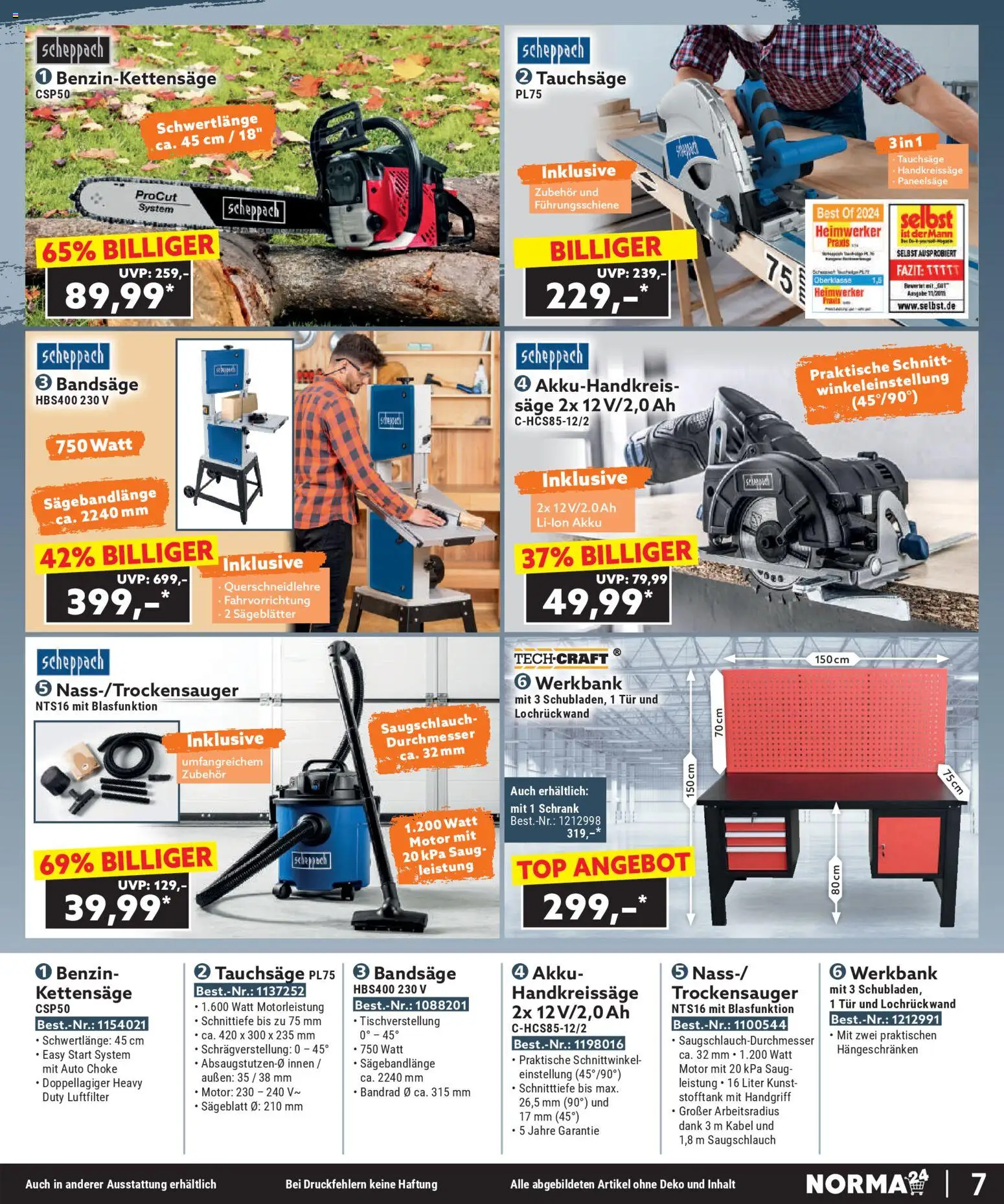 Norma Bestellmagazin November 2025 – gültig ab 01.11.2025 | Seite: 7 | Produkte: Kabel, Top, Schrank, Tür