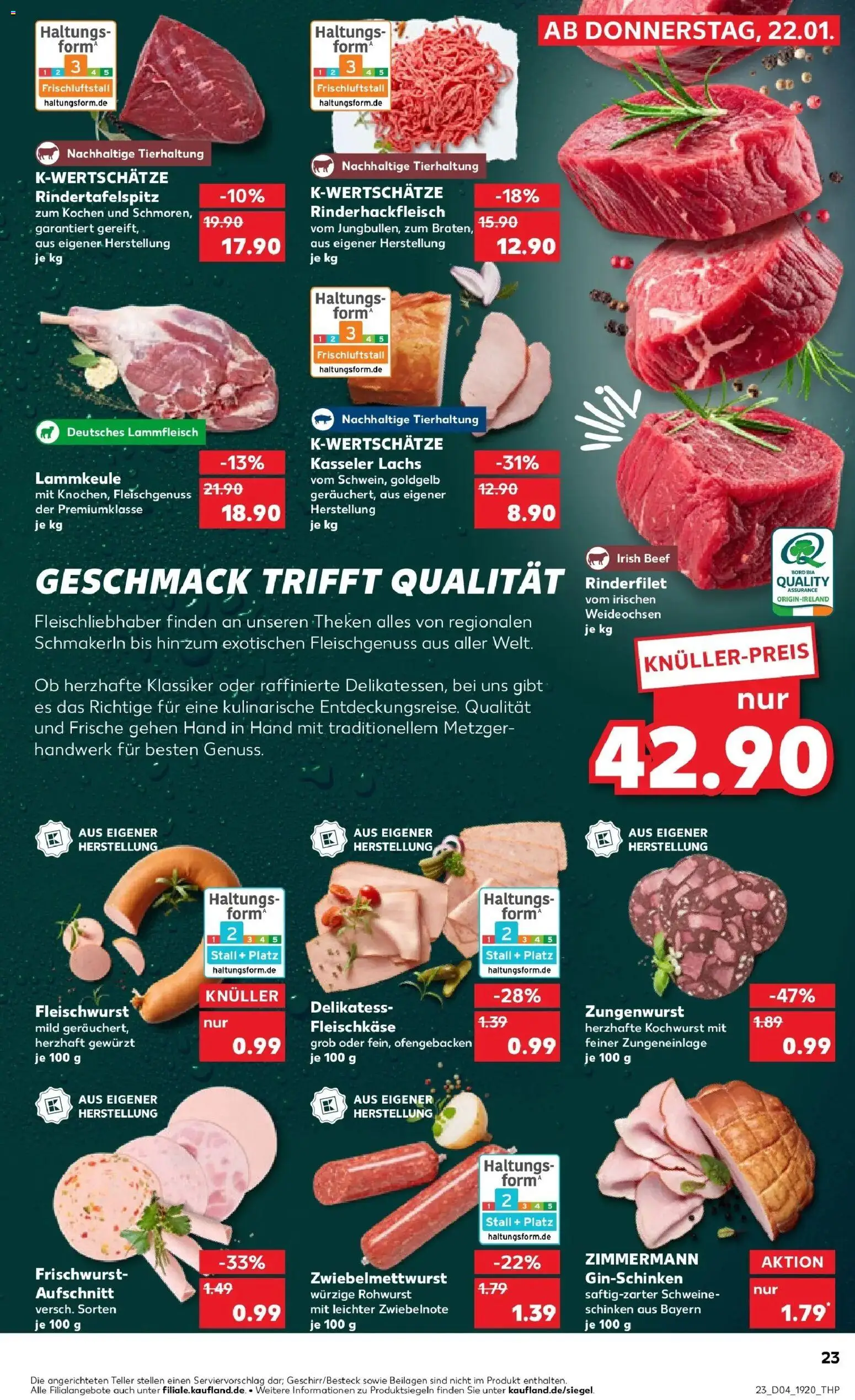 Kaufland prospekt Hermeskeil	 – gültig ab 25.01.2026 | Seite: 23