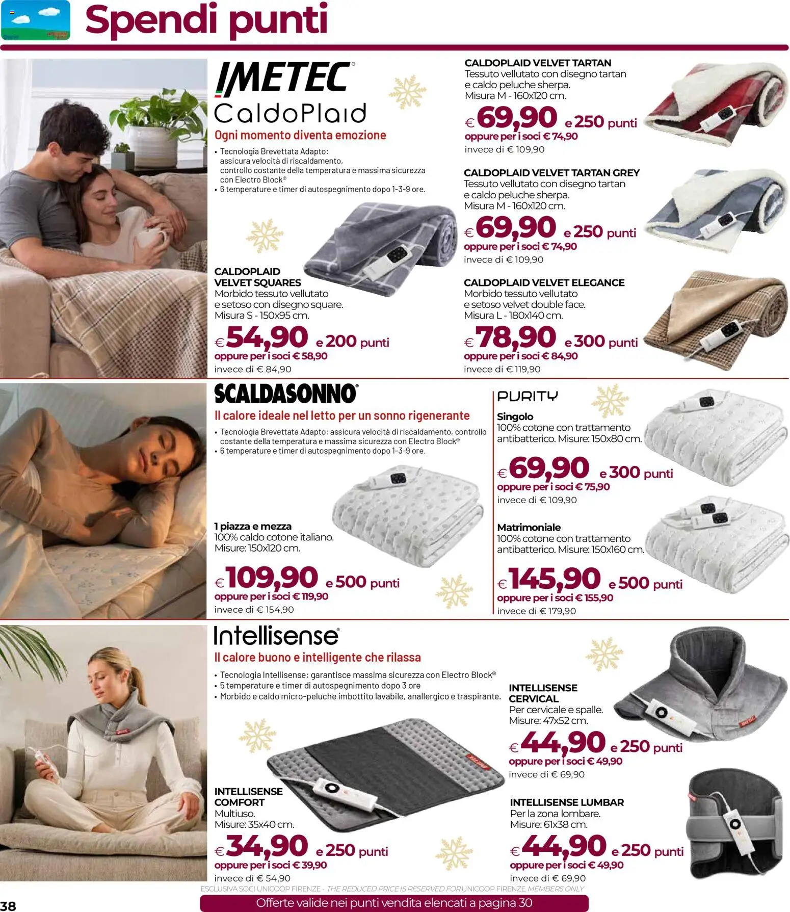 Volantino COOP del 04.12.2025 | Pagina: 38 | Prodotti: Peluche, The, Letto