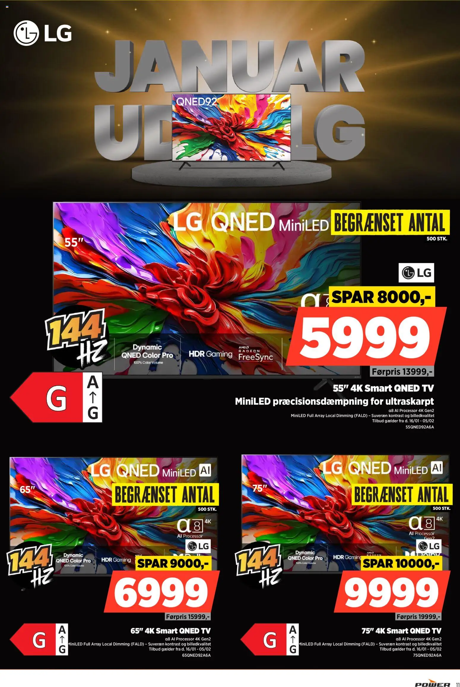 Power tilbudsavis – gyldig fra 16.01.2026 | Side: 11 | Produkter: Processor, TV