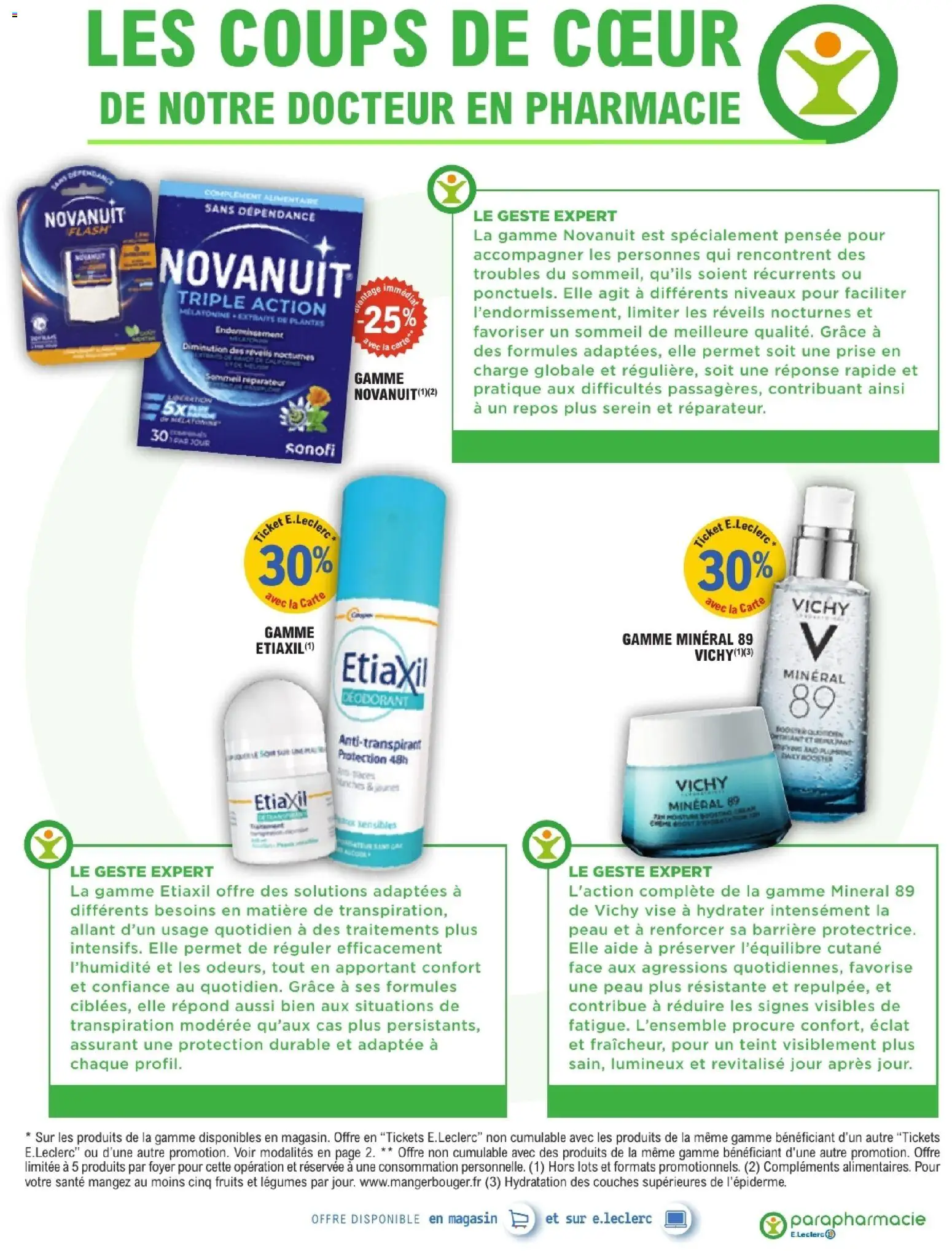 {H1} | Page: 3 | Produits: Couches, Plantes, Déodorant, Prise