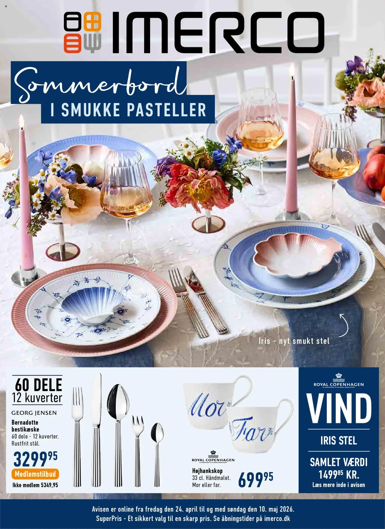 Imerco tilbudsavis – gyldig fra 24.04.2026 | Side: 1