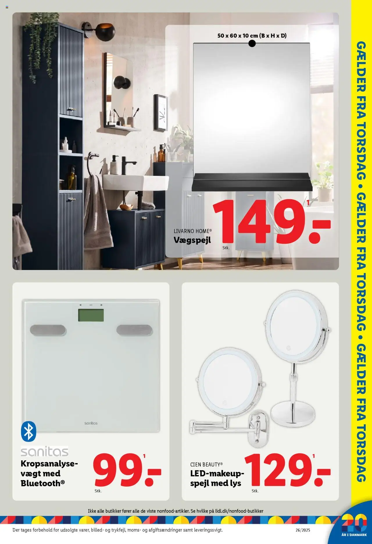 Lidl Tilbudsavis gyldig fra 26.06.2025 | Side: 11 | Produkter: Makeup, Spejl