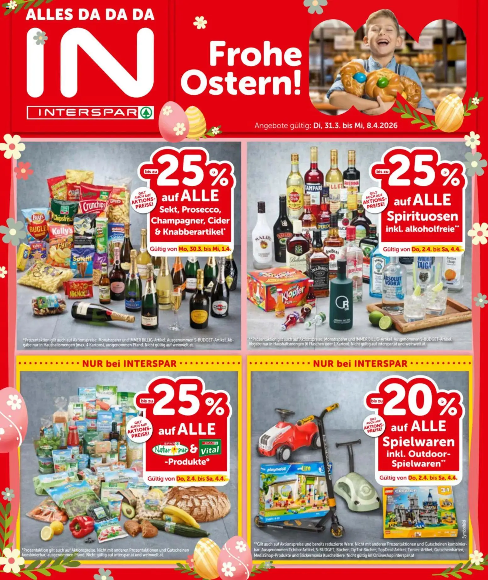 Interspar - Flugblatt gültig ab 31.03.2026 | Seite: 1