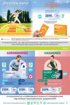 Gyöngy Patikák akciós újság - amely érvényes a következő dátumtól: 01.04.2026 | Oldal: 7