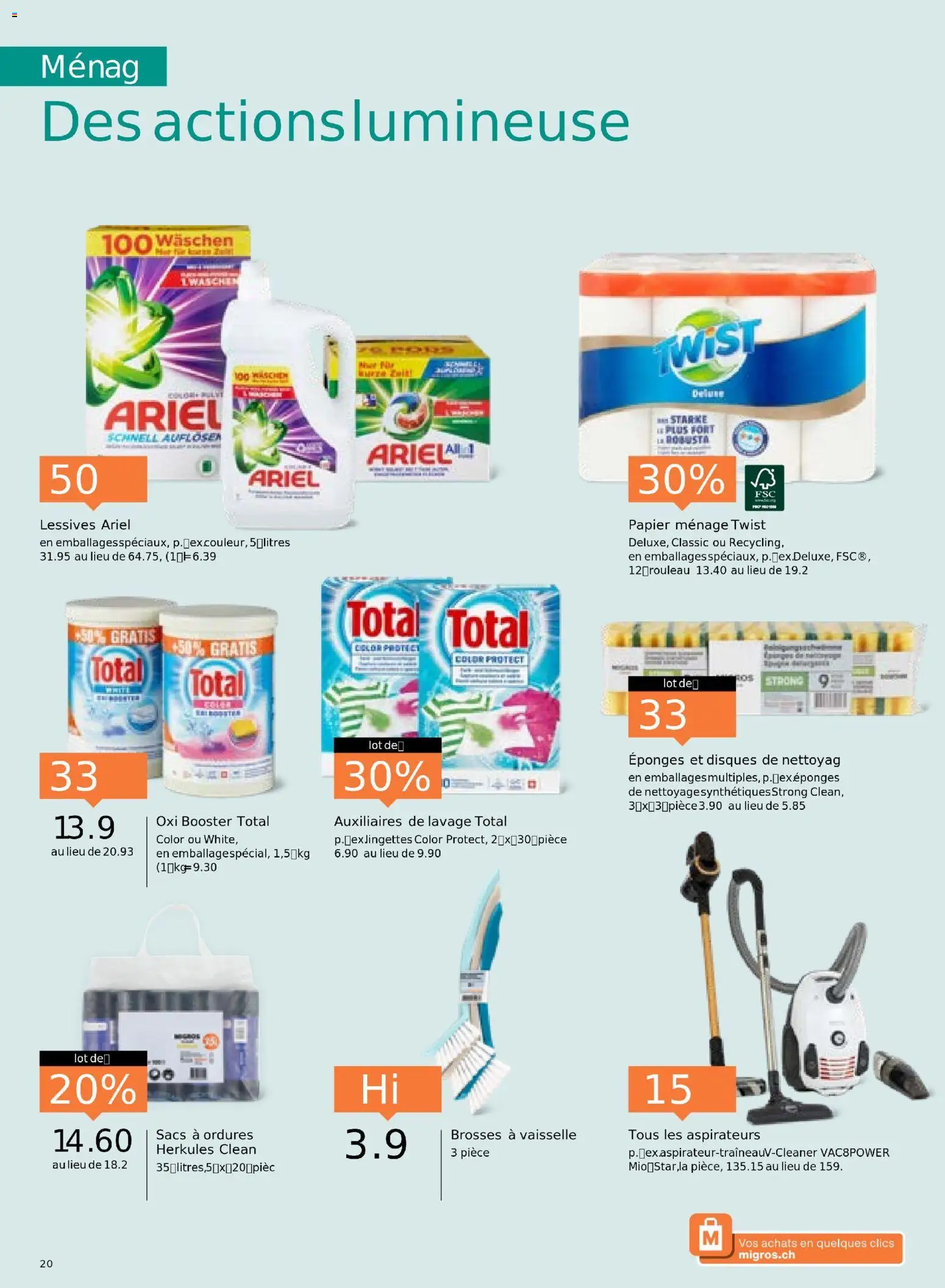 Migros Aktionen FR – gültig ab 28.10.2025 | Seite: 20