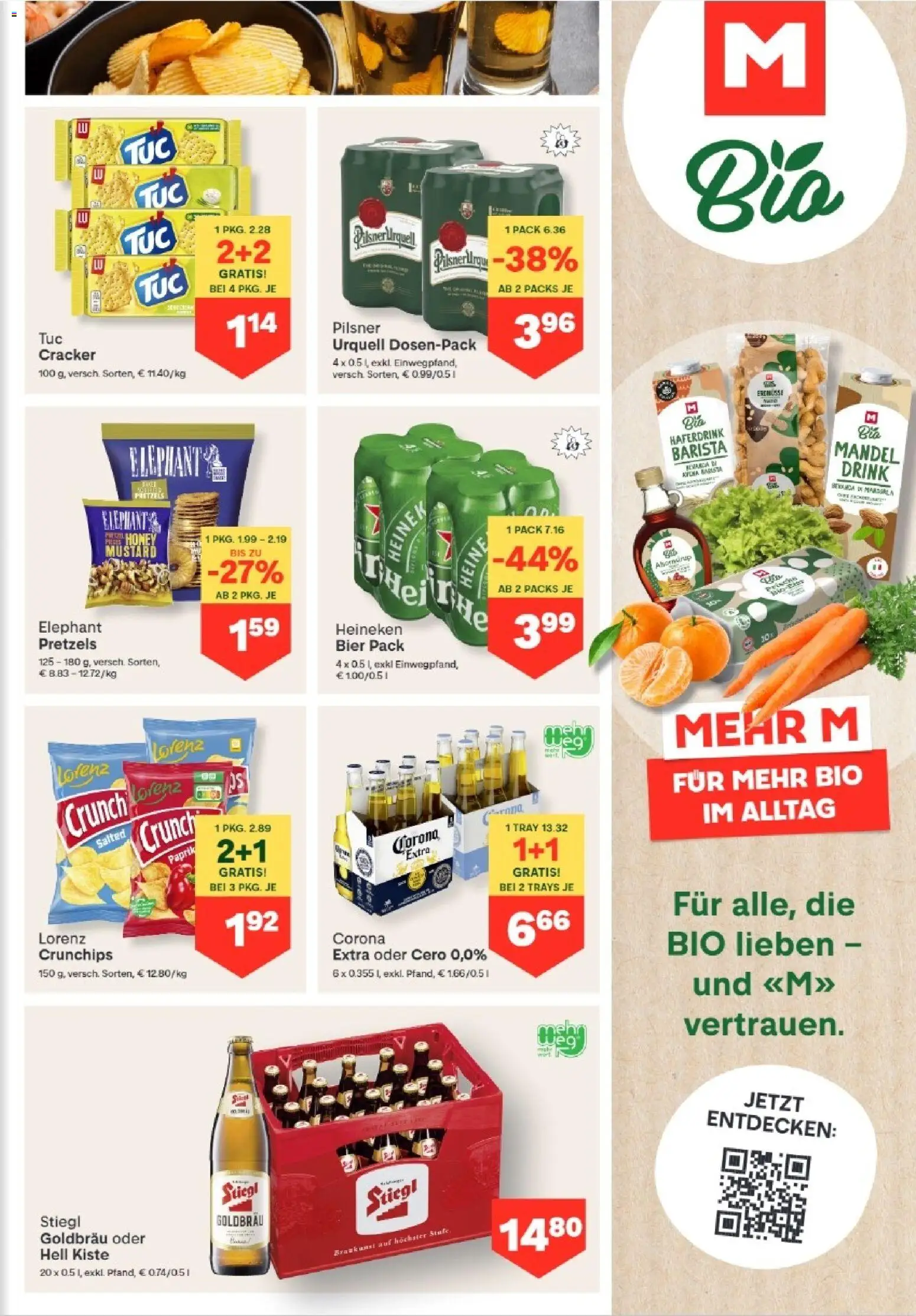 MPREIS Hohenems gültig ab 09.04.2026 | Seite: 9 | Produkte: Bier