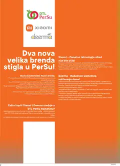 PerSu Xiaomi, Deerma - pregled PerSu kataloga - važi od 08.01.2026 | Strana: 2