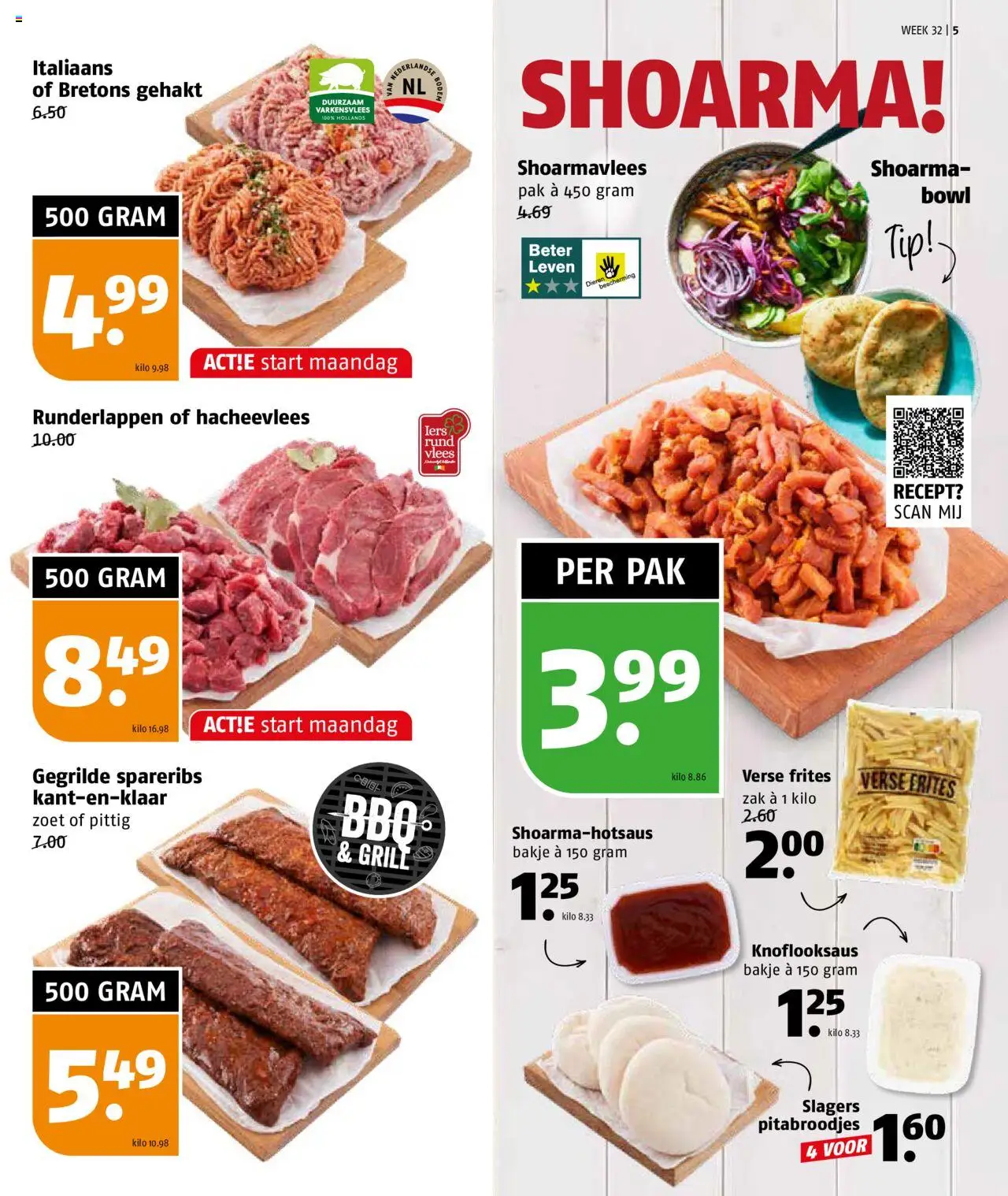  | Pagina: 5 | Producten: Varkensvlees, Kisperec, Zak, Grill