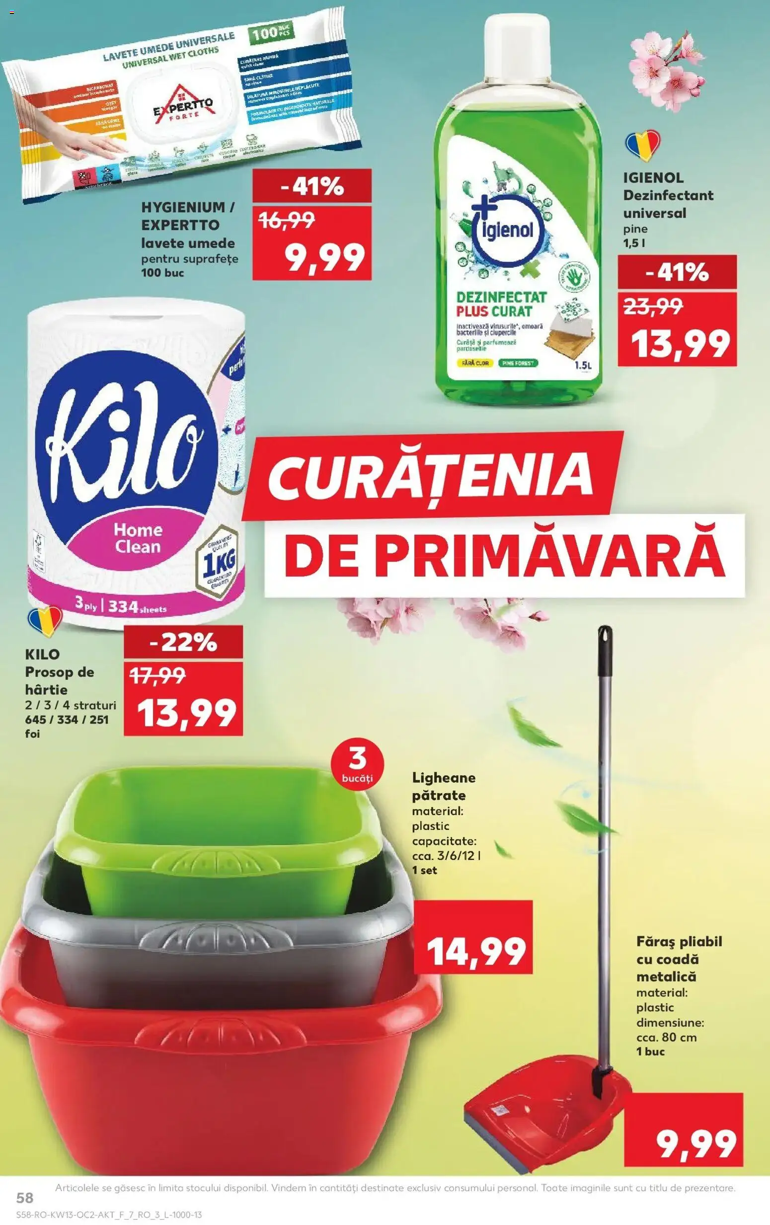 Noul catalog Kaufland – valabil de la 25.03.2026 | Pagină: 58 | Produse: Pomelo, Parfum, Lavete