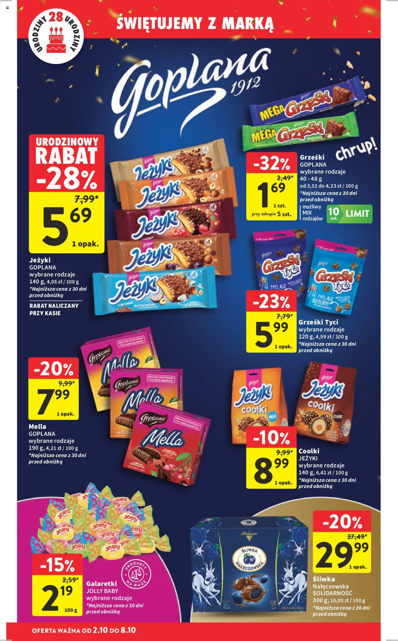 Intermarche Gazetka od 02.10.2025 | Strona: 14 | Produkty: Galaretki