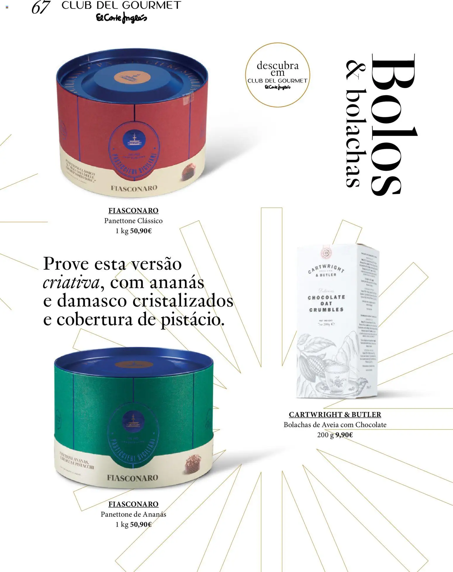 El Corte Ingles folheto │ válido de 26.11.2025 | Página: 67 | Produtos: Aveia, Bolachas, Chocolate