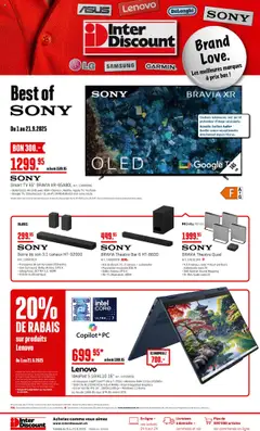 Interdiscount Aktionen Brand Love FR ab 08.09.2025 gültig