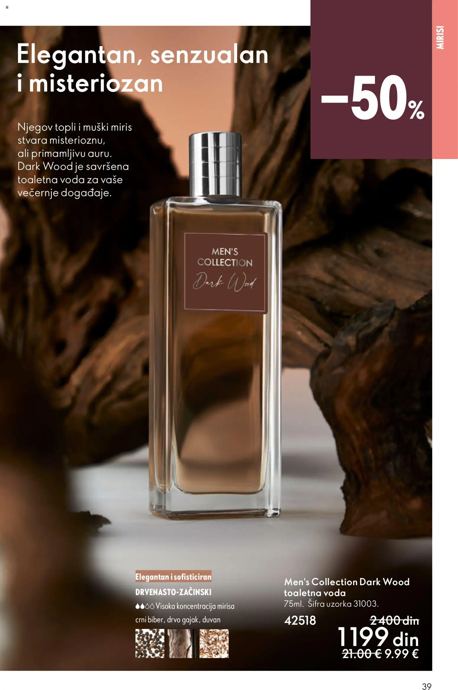 Oriflame katalog - važi od 28.01.2026 | Strana: 39 | Proizvode: Miris, Toaletna voda, Voda