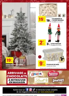 Stokomani - Prévisualisation de Stokomani - Catalogue valide à partir de 01.10.2025 | Page: 9 | Produits: Sapin artificiel, Calendrier, Calendrier de l'avent, Lindt