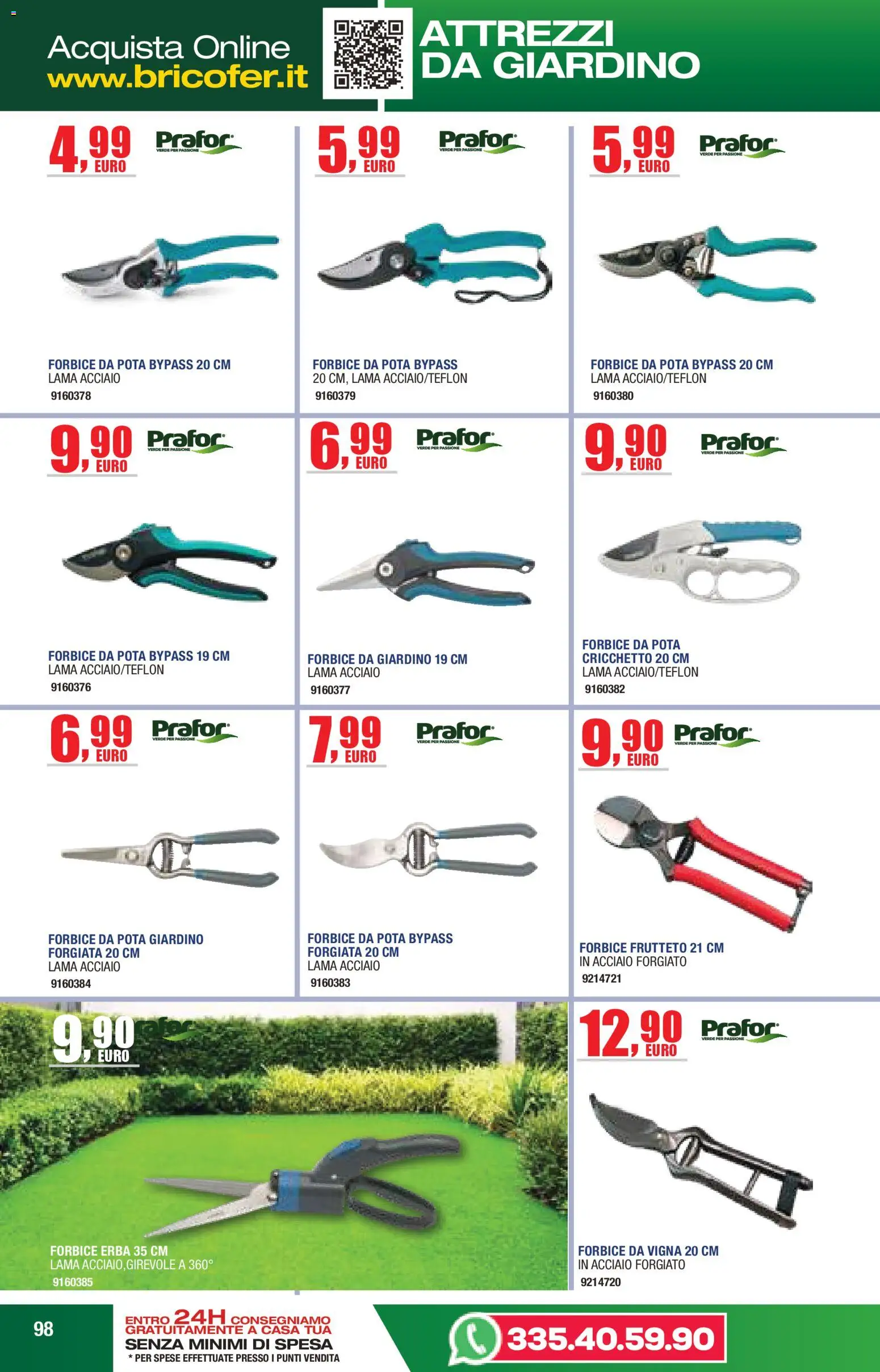 Volantino Bricofer del 14.04.2026 | Pagina: 98 | Prodotti: Forbice