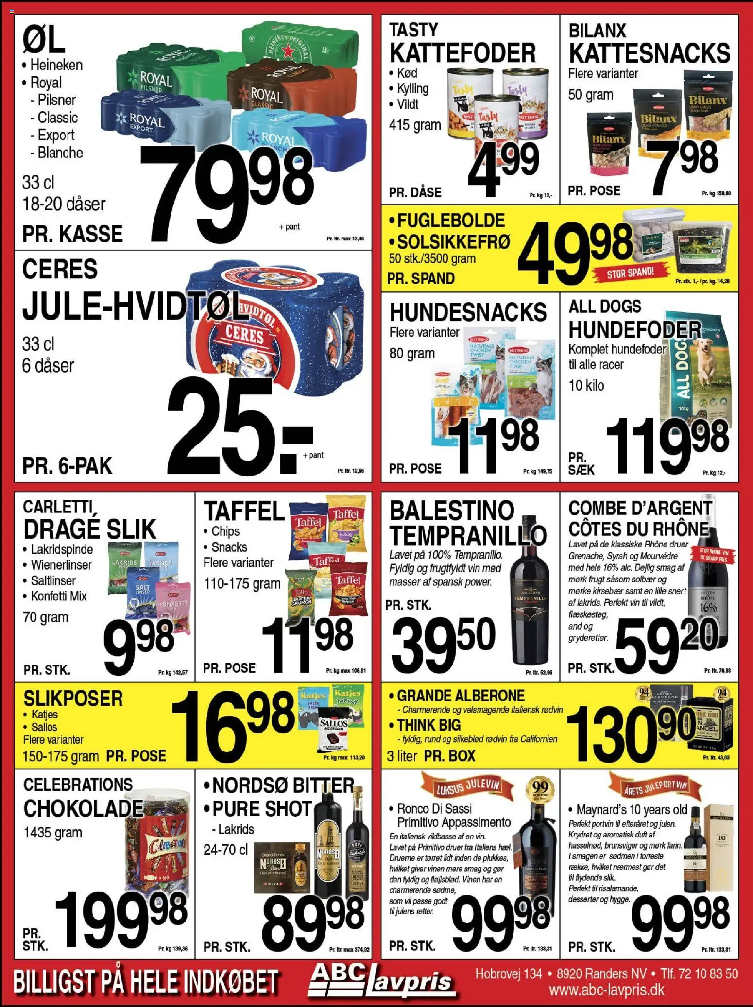 Abc Lavpris tilbudsavis – gyldig fra 29.10.2025 | Side: 7 | Produkter: Kirsebær, Lakrids, Kattefoder, Søm