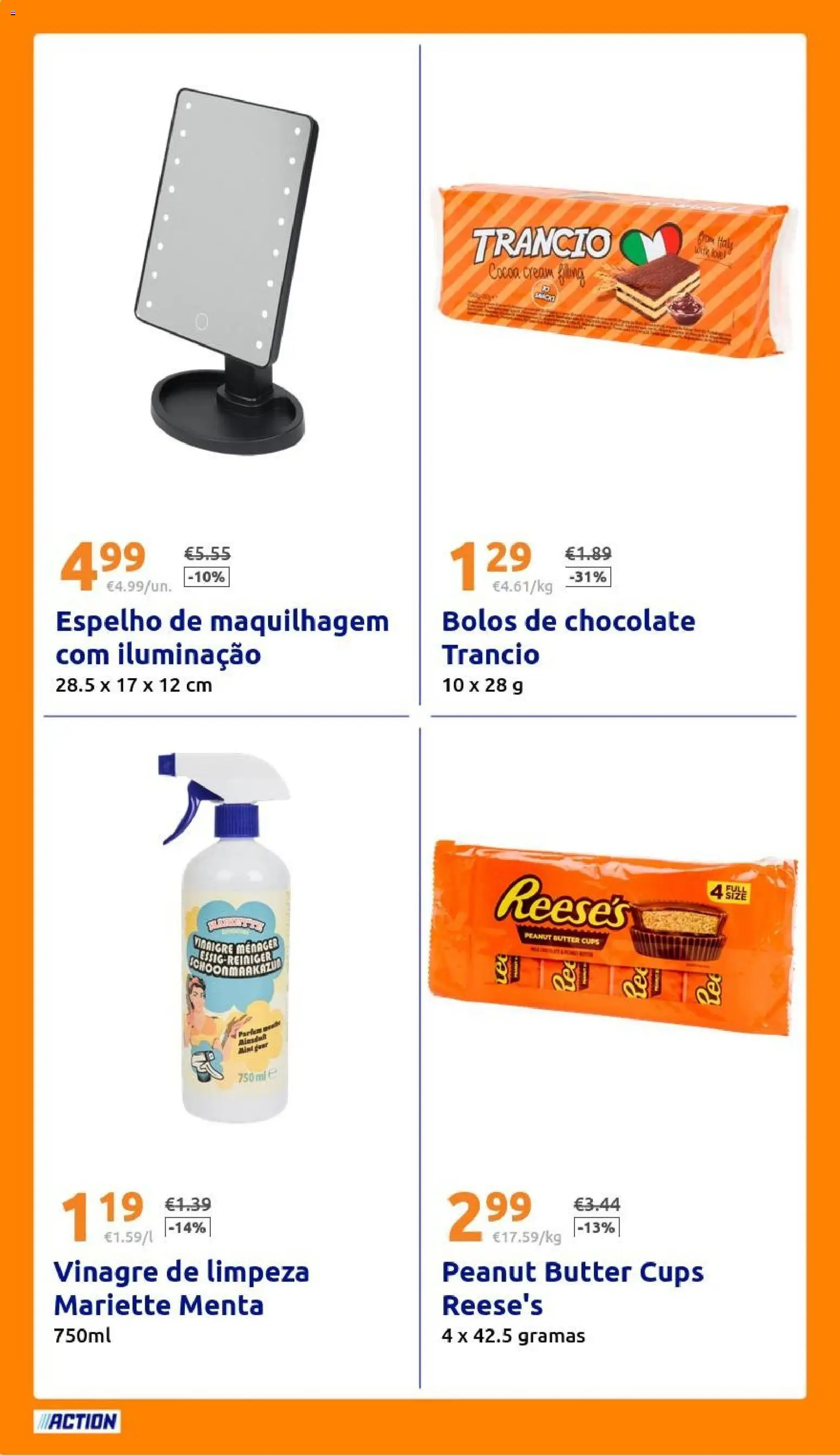 Action - Action PT week 45 2025 │ válido de 05.11.2025 | Página: 20 | Produtos: Vinagre, Leite, Espelho, Chocolate