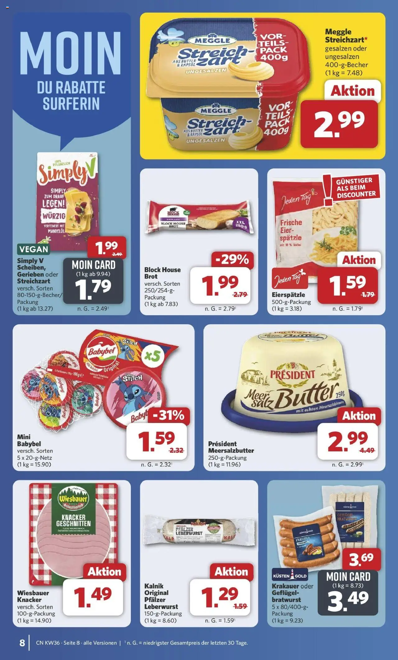 Combi Prospekt Rahden	 – gültig ab 01.09.2025 | Seite: 10 | Produkte: Eier, Rapsöl, Bratwurst, Babybel