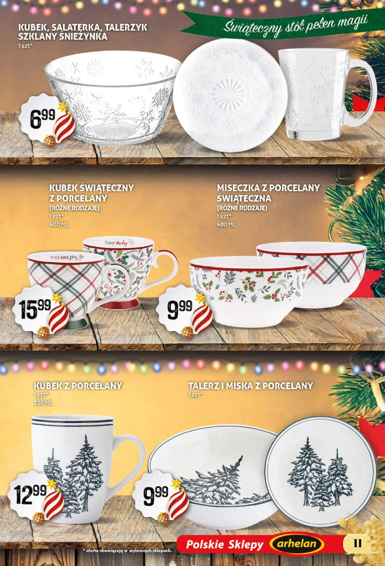 Arhelan Gazetka - Prezentobranie od 28.11.2025 | Strona: 11 | Produkty: Stół