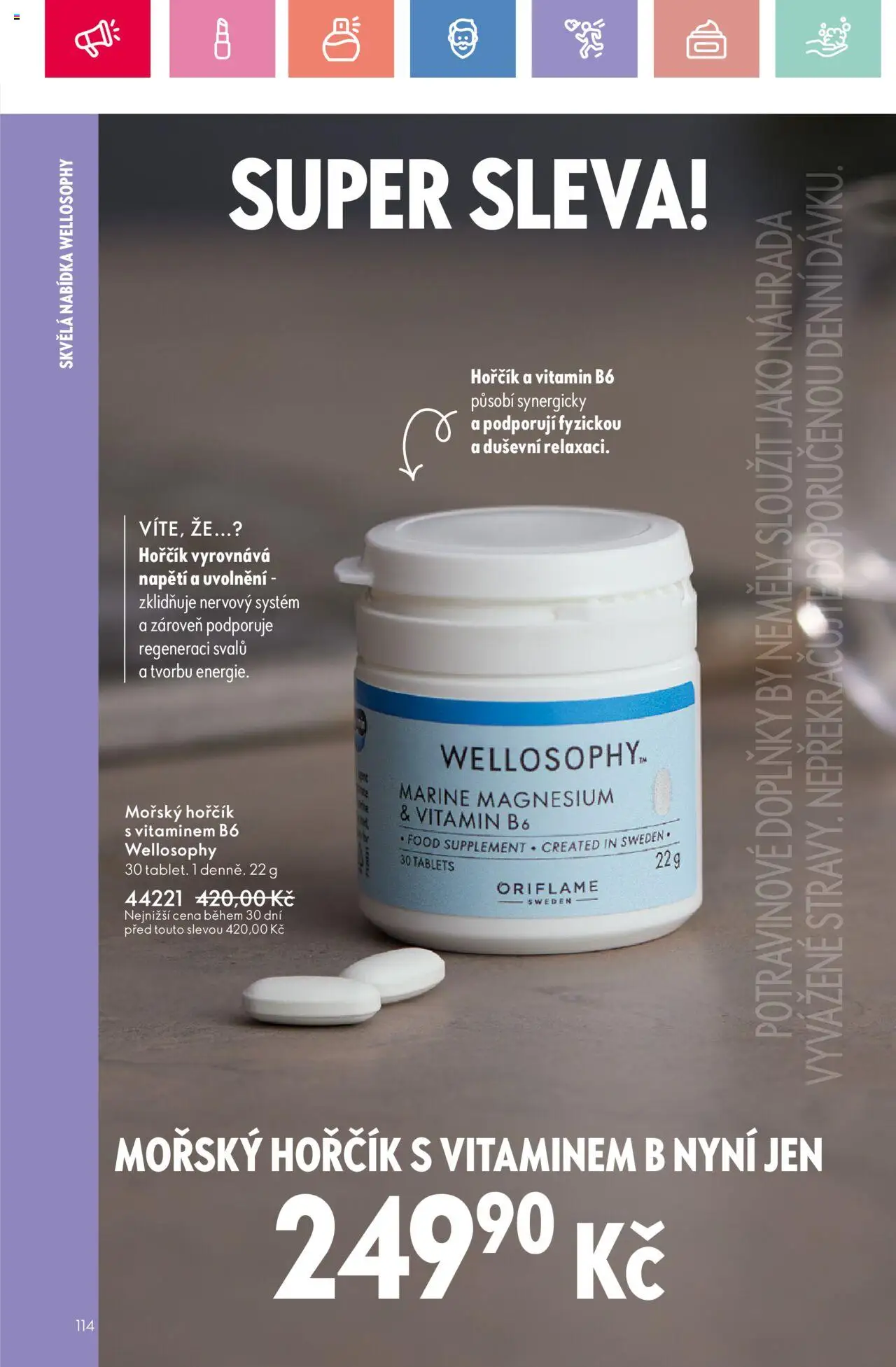 Oriflame katalog č.12/2025 od 17.08.2025 | Strana: 114 | Produkty: Hořčík