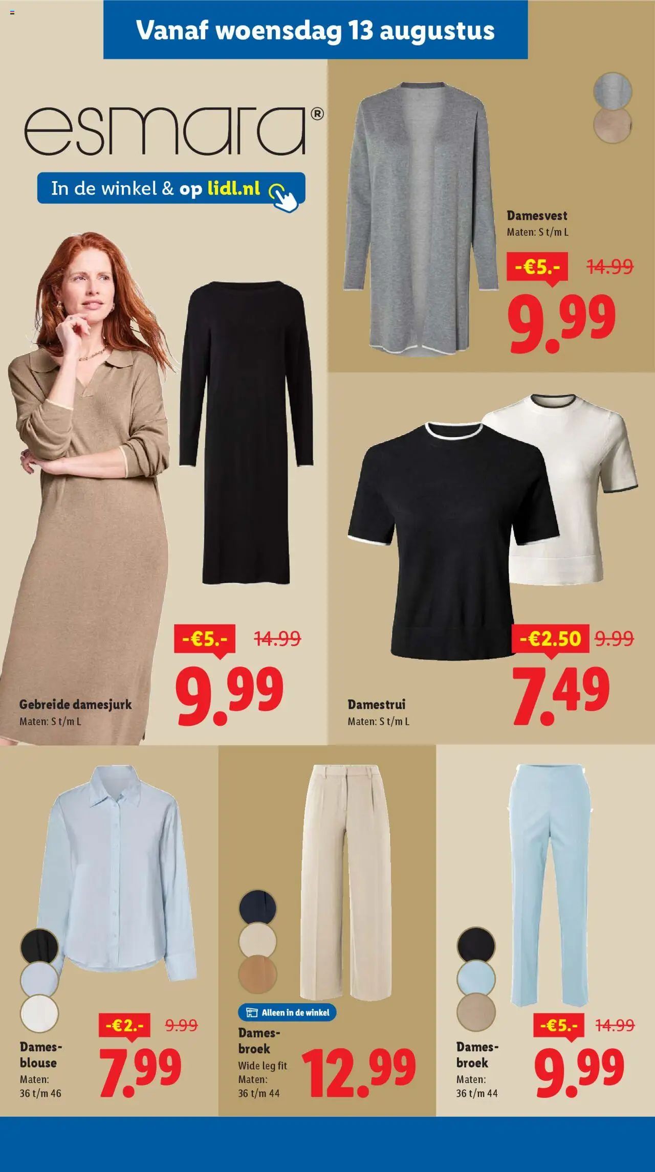  | Pagina: 25 | Producten: Blouse, Broek, Sweater