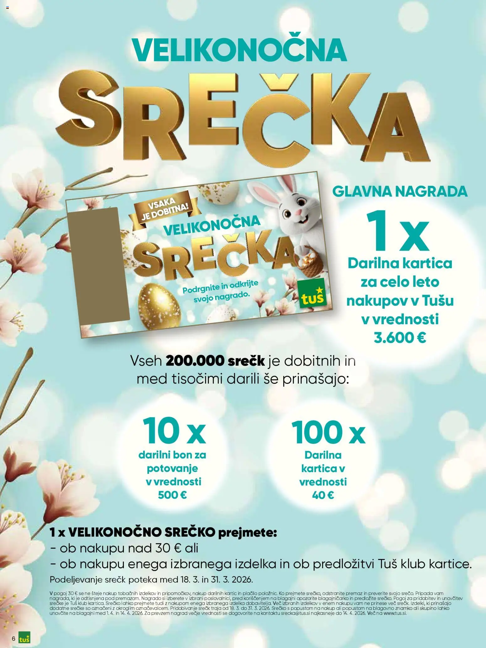 Novi Tuš katalog ponudbe – veljaven od 18.03.2026 | Stran: 6