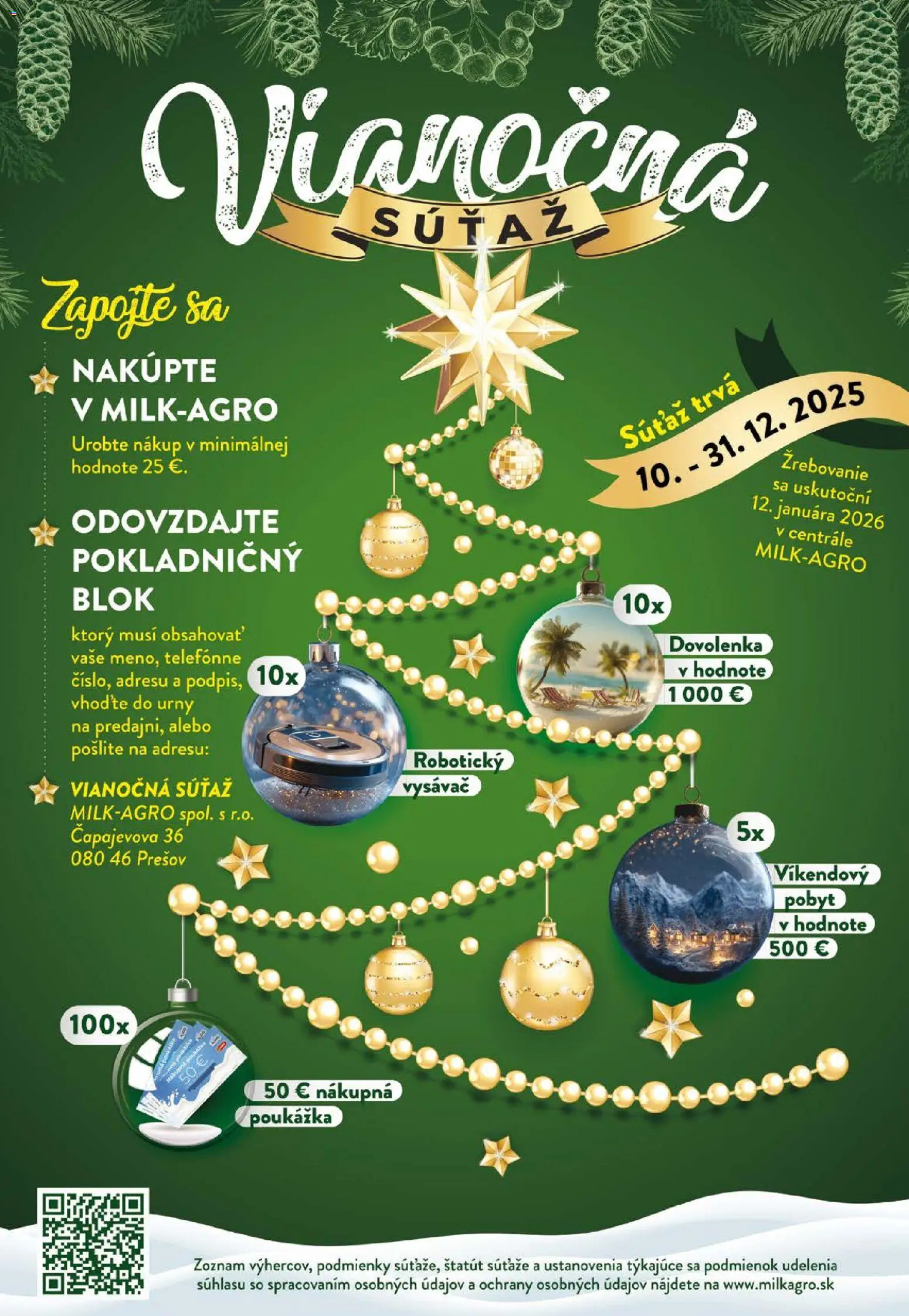 Nové Milk Agro akcie – leták je platný od 10.12.2025 | Strana: 7 | Produkty: Vysávač