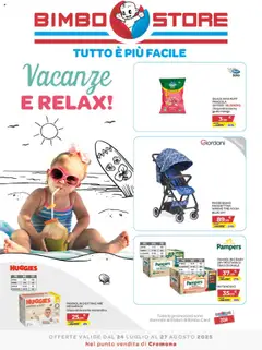 Anteprima del volantino Volantino Bimbo store	 valido a partire dal 24.07.2025