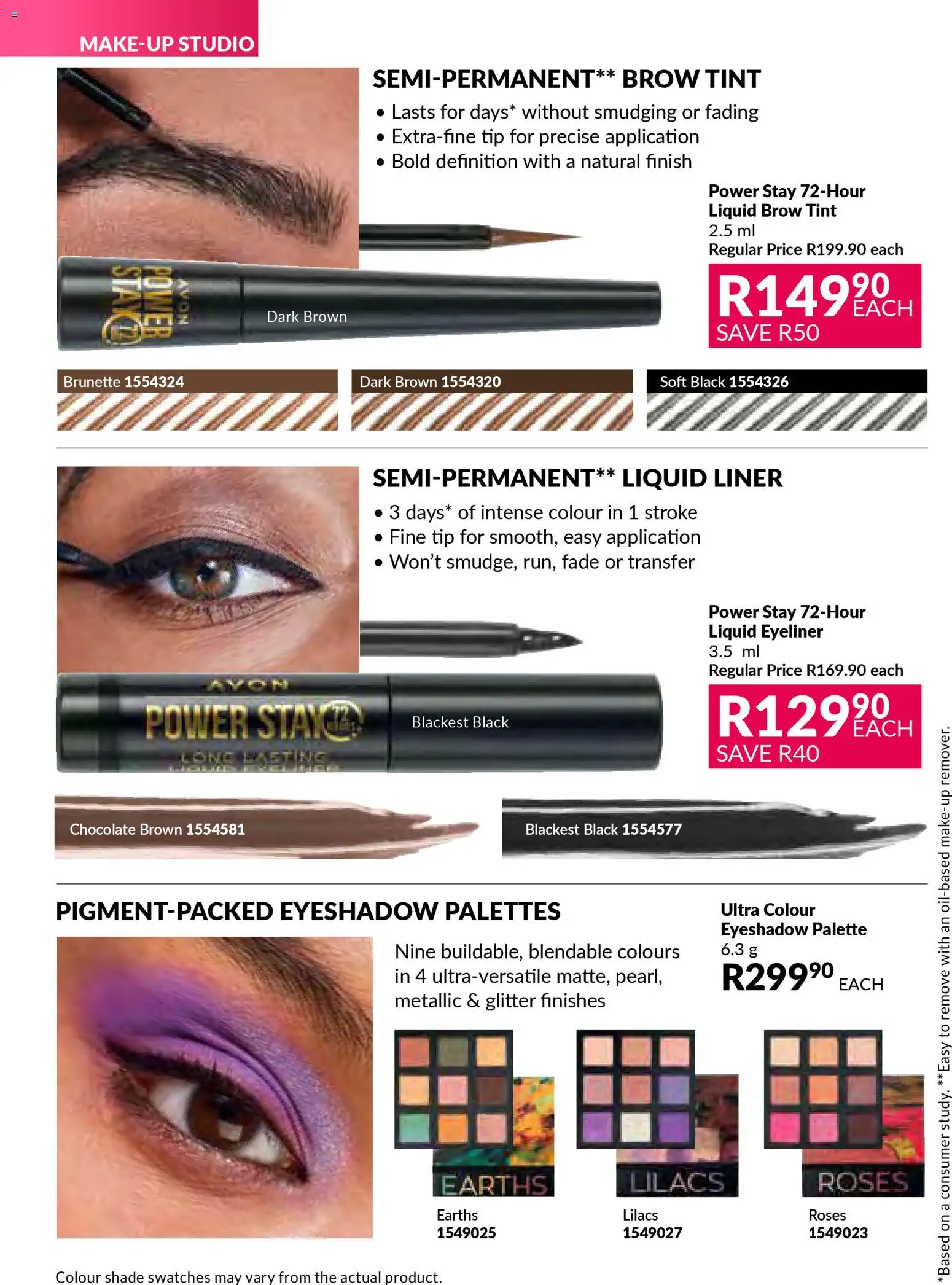 New Avon catalogue – valid from 01.12.2025 | Page: 62 | Products: Chocolate, Eyeliner