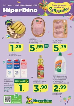 Vista previa HiperDino folleto válido desde el 10.02.2026